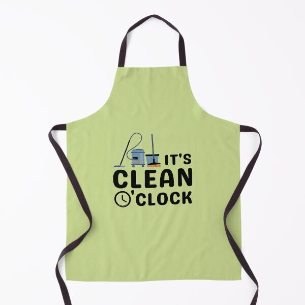 Item preview, Clean O'Clock Vacuum Floor Cleaning Fun for Cleaning Crew designed and sold by SavvyCleaner.