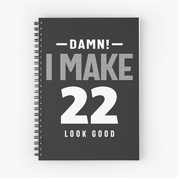 Item preview, I Make 22 Look Good - 22nd Birthday designed and sold by cidolopez.