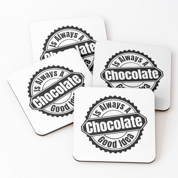 Item preview, Chocolate Is Always A Good Idea - I Love Chocolate | Chocolate Humor Quotes designed and sold by Delandor.