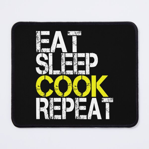 Item preview, Eat Sleep Cook Repeat, Grunge designed and sold by ACC .