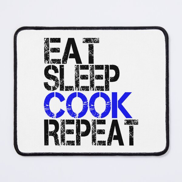Item preview, Eat Sleep Cook Repeat, Grunge designed and sold by ACC .