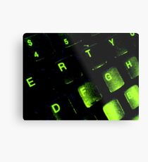 Letters Metal Print