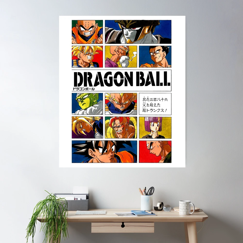 Poster, Quadro Dragon Ball Z - Goku Jump em