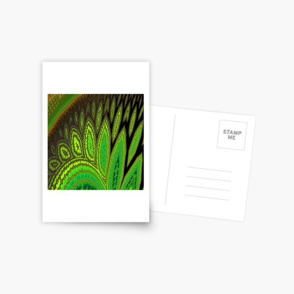 Drifting Leaves Postcard