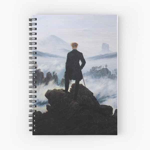Item preview, David Friedrich- The Traveler Contemplating a Sea of Clouds - Painter designed and sold by Labonneepoque.