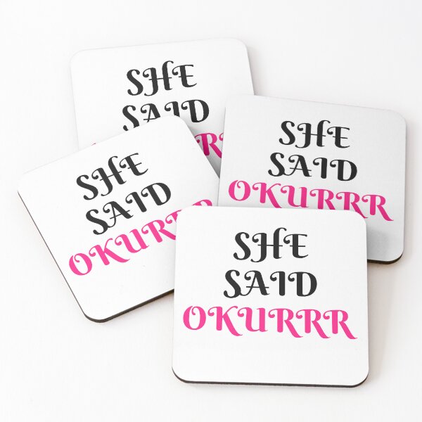 Item preview, She Said OKURRR (black) designed and sold by Allyoudois.