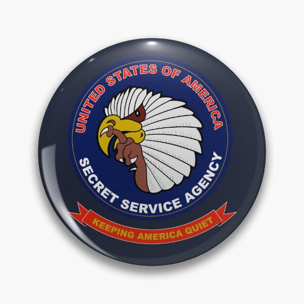 Item preview, US Secret Service Agency Keeping America Quiet designed and sold by Meta Cortex.