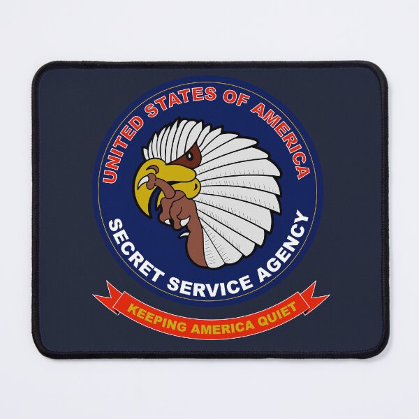 Item preview, US Secret Service Agency Keeping America Quiet designed and sold by McPod.