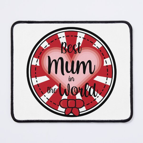 Item preview, Best Mum in the World Stamp designed and sold by Moyanana.