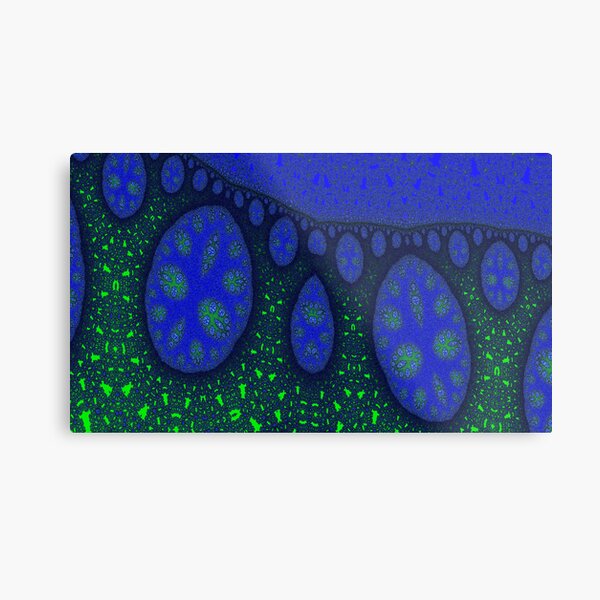 Night Forest Metal Print