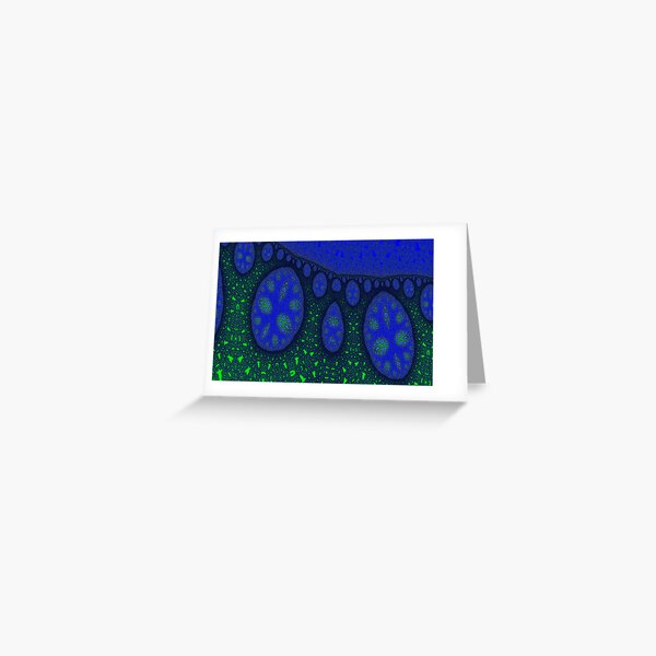 Night Forest Greeting Card