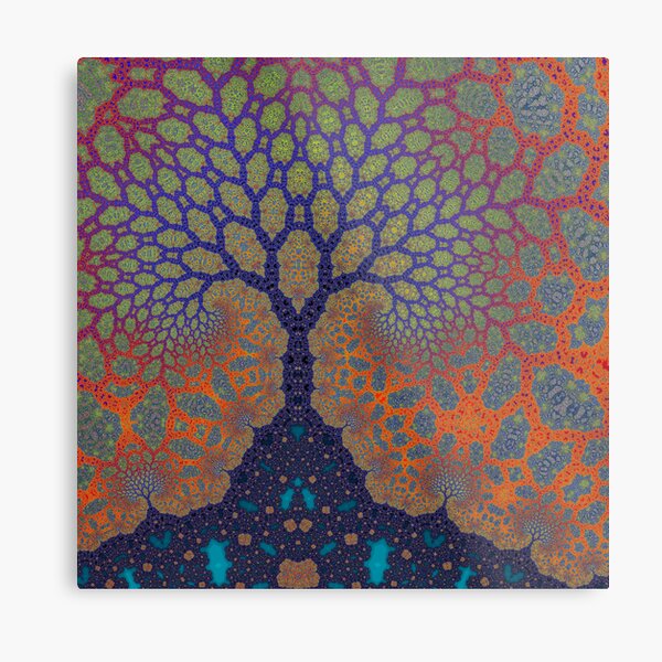 Inner Life of a Tree Metal Print