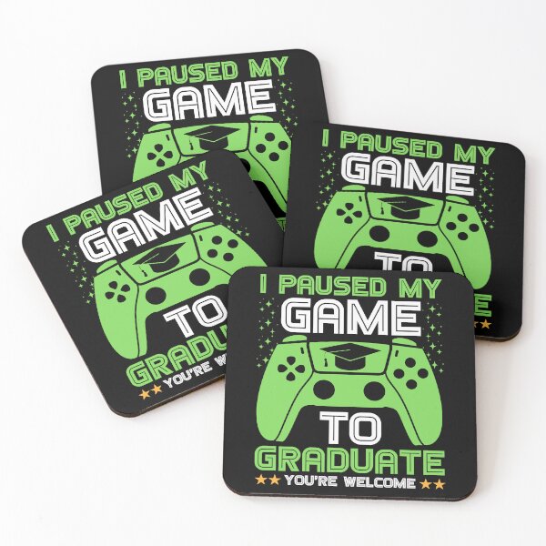 Item preview, I Paused My Game To Graduate - Vintage Gamer Graduation designed and sold by ohmier.