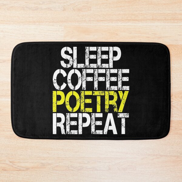 Item preview, Sleep Coffee Poetry Repeat, Grunge  designed and sold by ACC .