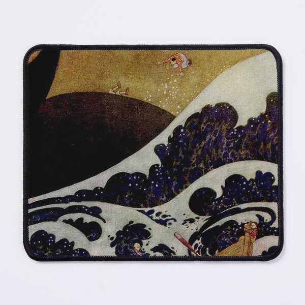 Item preview, The Mighty Fish by Edmund Dulac - Vintage Art designed and sold by RickE.