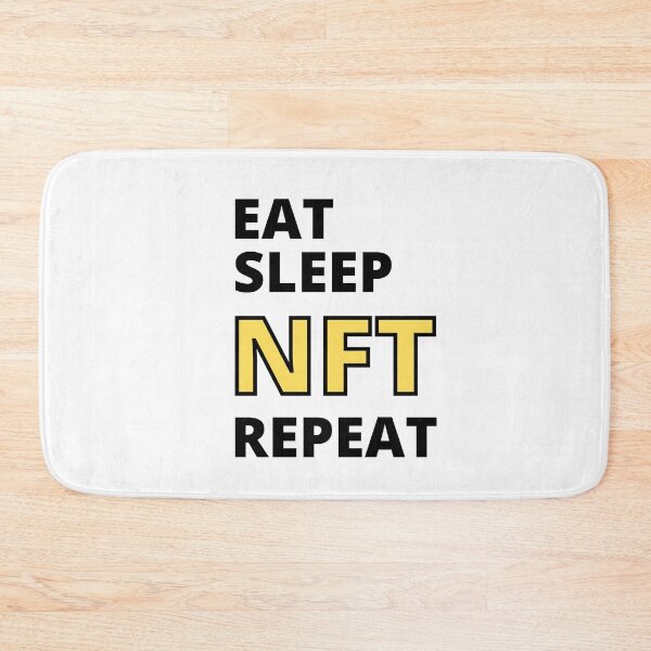 Item preview, Eat Sleep NFT Repeat designed and sold by Cawaiico.