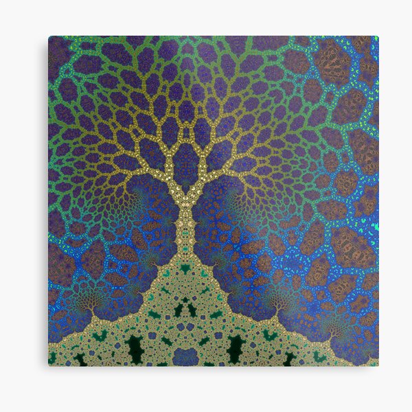 Inner Life of a Tree 2 Metal Print