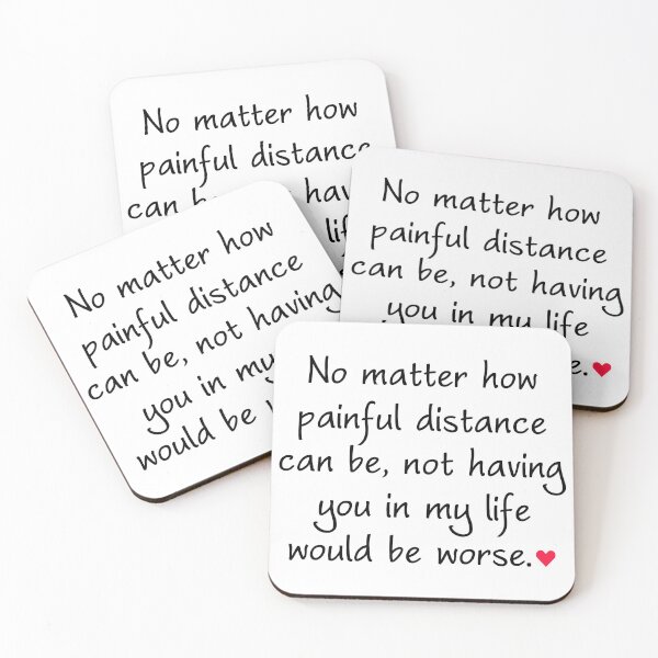 Item preview, Long Distance Love - No matter how painful distance can be designed and sold by T-shirt For You.