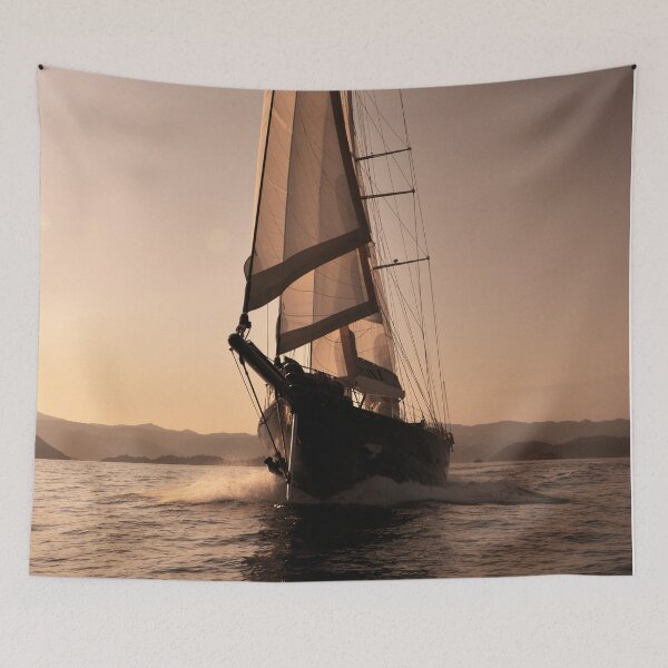 Artikelvorschau, sailboat sailing entworfen und verkauft von laikaincosmos.