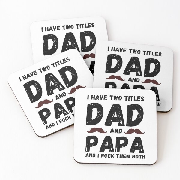 Item preview, tengo dos títulos papá y papá, Ho due titoli papà e stepdad I Rock Them entrambi camiseta - Unisex Funny Mens Best Papa designed and sold by bahdsgraphic.