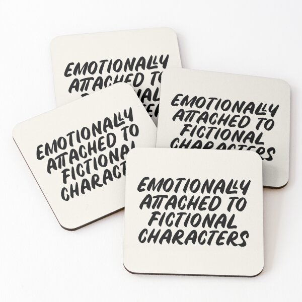 Item preview, Emotionally Attached To Fictional Character designed and sold by FandomPlanet.