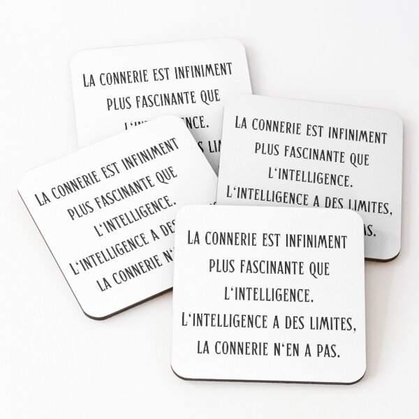 Aperçu de l'œuvre La connerie est infiniment plus fascinante que l'intelligence créée et vendue par catoo666.
