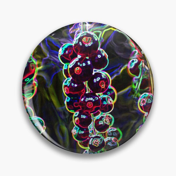 Item preview, Ripe currants as elegant neon pop art in bright colors designed and sold by Your Happy Life.