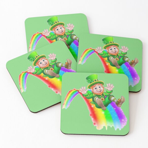 Item preview, Leprachaun, Luck of the Irish, Pot of Gold, Rainbow, Four Leaf Clover, Shamrock, St Patricks Day, Saint Patricks Day, Ireland designed and sold by Nostrathomas66.