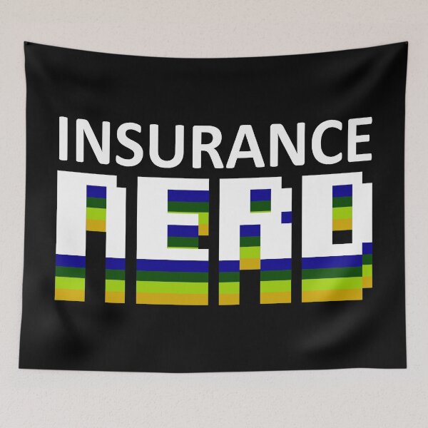 Item preview, Insurance Nerd designed and sold by HeavyStyle.