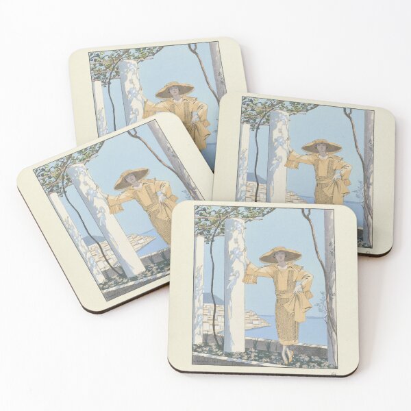 Item preview, 1920s Art Deco Fashion Illustration by George Barbier - Gazette du Bon Ton Amalfi designed and sold by cutesy.