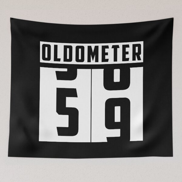 Item preview, Oldometer counter Number 59 birthday designed and sold by HeavyStyle.