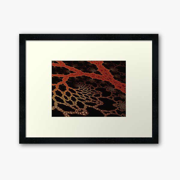 Capillaries Framed Art Print