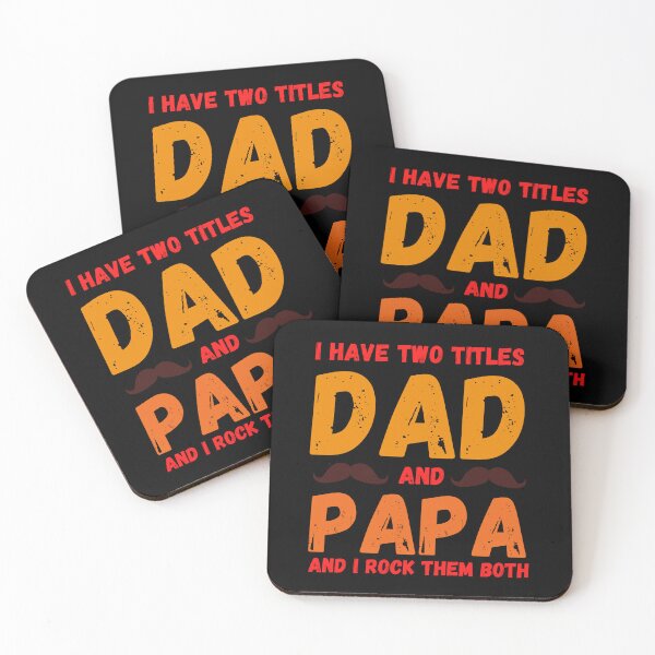 Item preview, tengo dos títulos papá y papá, Ho due titoli papà e stepdad I Rock Them entrambi camiseta - Unisex Funny Mens Best Papa designed and sold by bahdsgraphic.