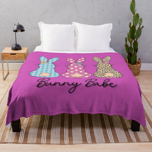 Item preview, Cute Bunny Babe Easter Bunny Babe Leopard Bunny Polka Dot Bunny designed and sold by WanderTravels.