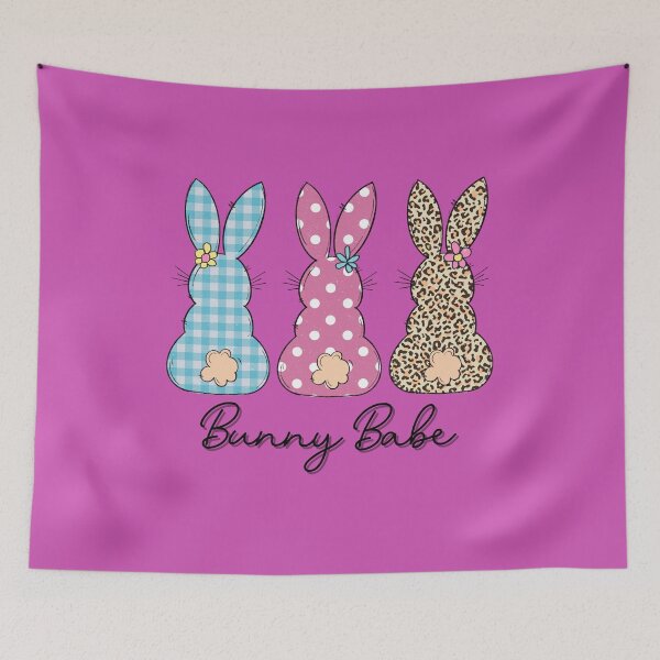 Item preview, Cute Bunny Babe Easter Bunny Babe Leopard Bunny Polka Dot Bunny designed and sold by WanderTravels.