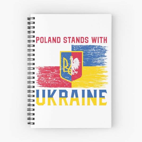 Item preview, Poland Stands With Ukraine Polish Ukrainian Flag designed and sold by RosannaArt.