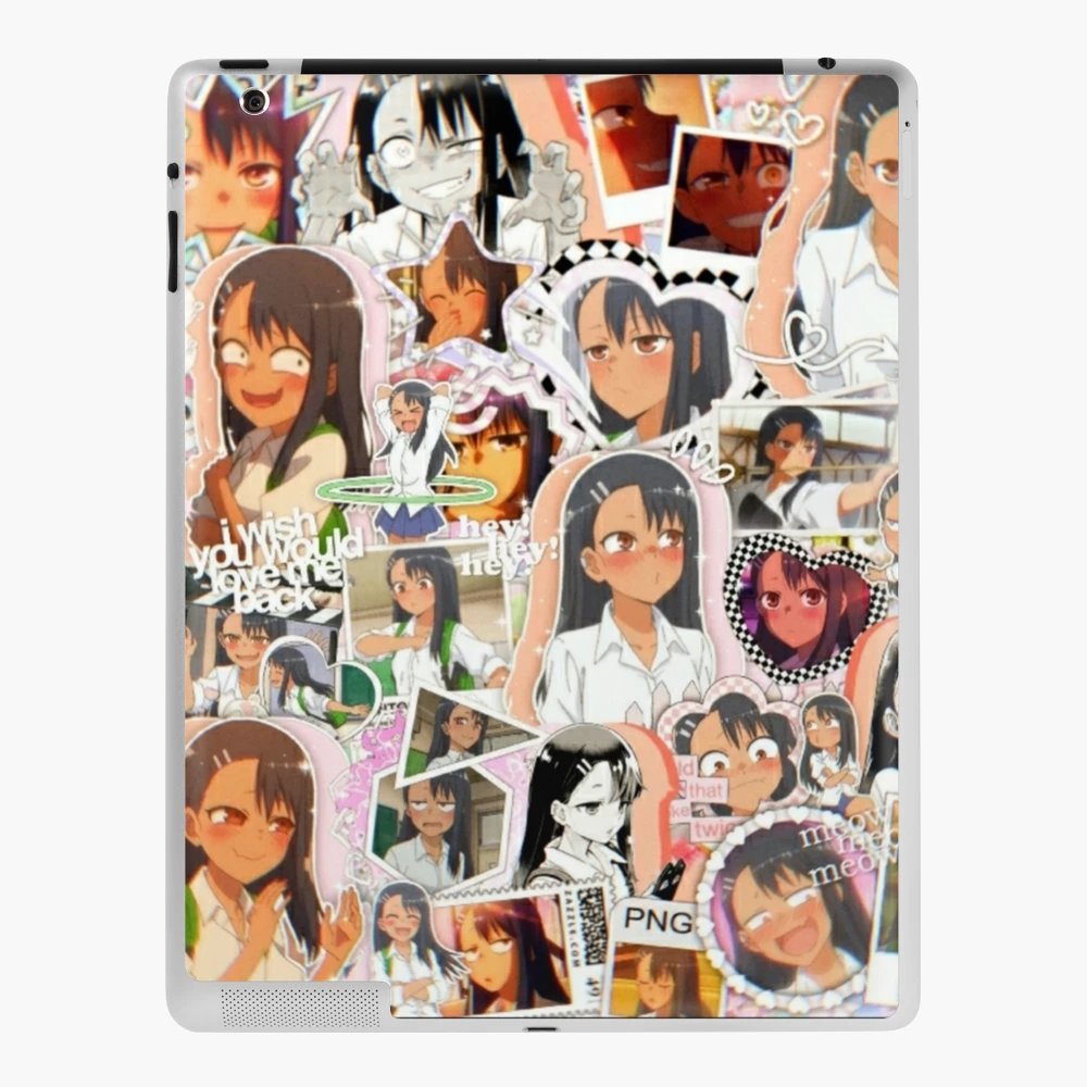 Nagatoro Hayase - The Sassy Waifu from Don't Toy with Me, Miss Nagatoro  anime and manga iPad Case & Skin for Sale by theUltZombie