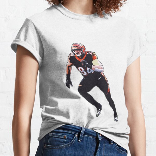 Sam Hubbard Cincinnati Bengals Valentine's Day Women's Shirt - Jolly Family  Gifts