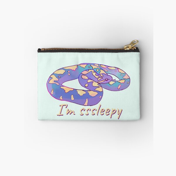 Item preview, Cute watercolor snake I'm sleepy  designed and sold by Mayarart.