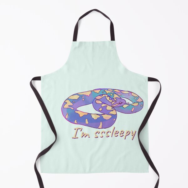 Item preview, Cute watercolor snake I'm sleepy designed and sold by Mayarart.