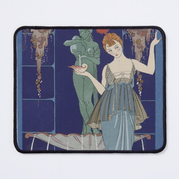 Item preview, 1920s Art Deco Fashion Illustration by George Barbier - La fontaine de coquillages designed and sold by cutesy.
