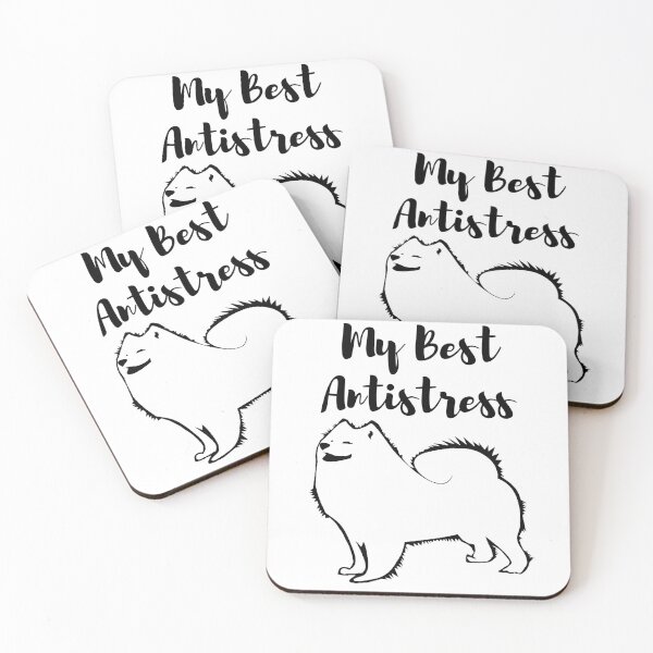 Item preview, Samoyed Best Antistress, Cute Samoyed Dog designed and sold by Anastasiia87.