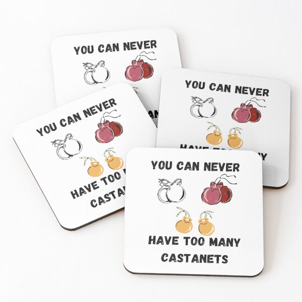 Item preview, You Can Never Have Too Many Castanets , Funny Castanets Instrument Design  designed and sold by Every Pet  Shirts.