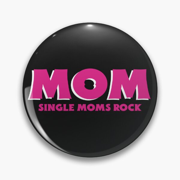 Item preview, Mom Single Moms Rock designed and sold by Salimah Haji.