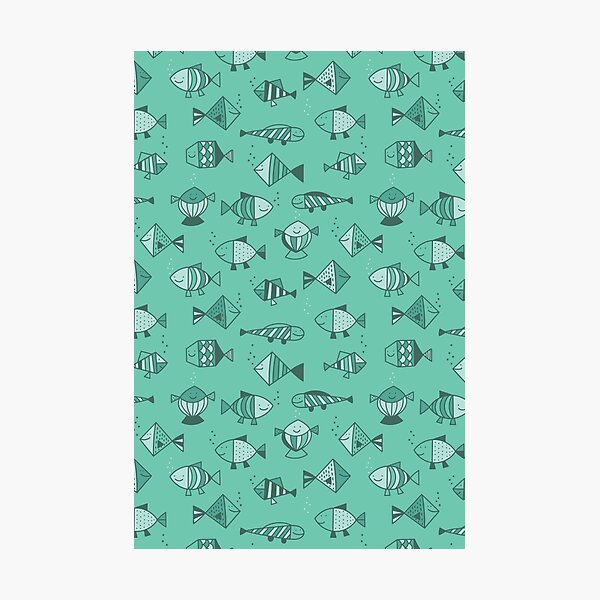 Item preview, Geometric fish designed and sold by kostolom3000.