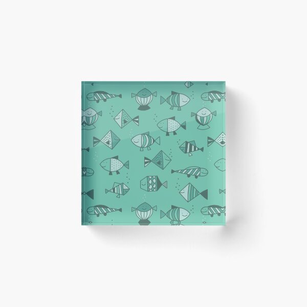 Item preview, Geometric fish designed and sold by kostolom3000.