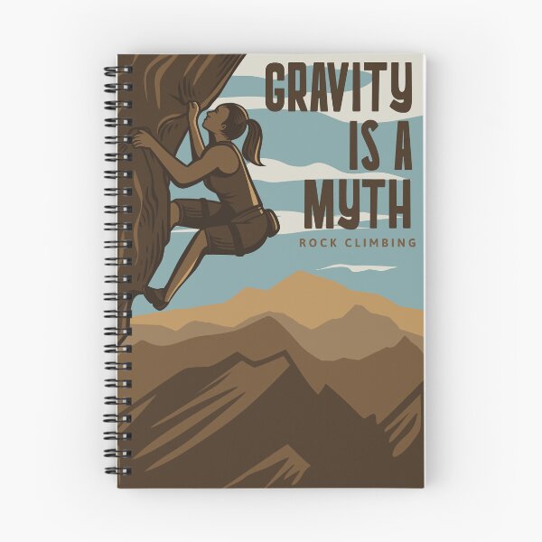 Item preview, GRAVITY IS A MYTH ROCK CLIMBING designed and sold by Emil1993.