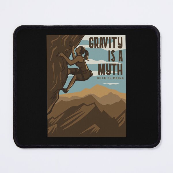 Artikelvorschau, GRAVITY IS A MYTH ROCK CLIMBING entworfen und verkauft von Emil1993.