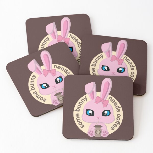 Item preview, Some Bunny Needs Coffee designed and sold by dass-art.
