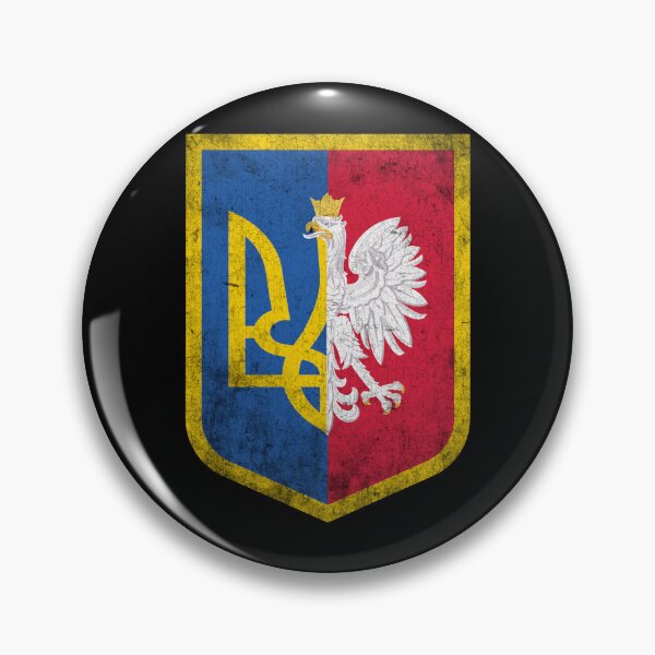 Item preview, Ukraine Poland Flag Polish Ukrainian Coat Of Arms Vintage  designed and sold by RosannaArt.